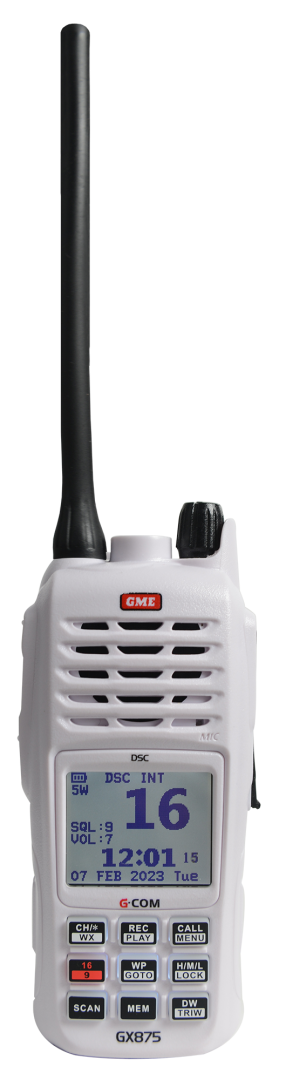 VHF MARINE HANDHELD RADIO GX875