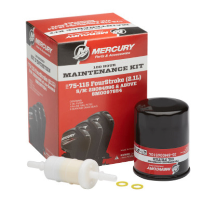 EFI 4 STROKE 100 HR SERVICE KIT 75-115 HP 2.1L 8M0097854