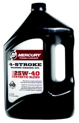 4 STROKE SYNTHETIC BLEND ENGINE OIL 25W-40 3.78LT  8M0078630