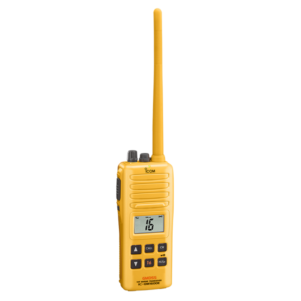 GMDSS SURVIVAL CRAFT HANDHELD VHF IC-GM1600E