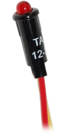 LED INDICATOR LIGHT RED 12/24VDC BS-8171