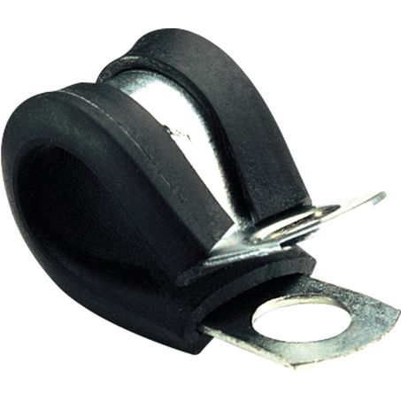 NARVA PIPE CLAMP 13MM RUBBER & STEEL (EACH) 56481