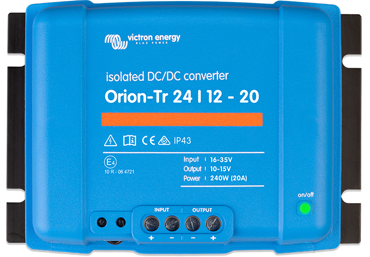 ORION-TR 24/12-20A ISO DC-DC CONVERTER ORI241220200R