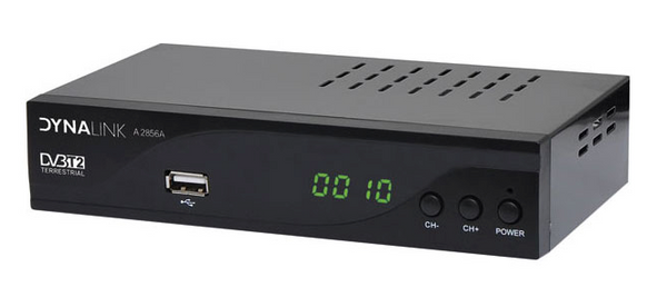 HD DIGITAL TERRESTRIAL SET TOP BOX WITH PVR FUNCTION A2856A