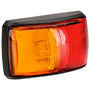 NARVA SIDE MARKER LIGHT RED/AMBER LED 9 TO 33V 91402BL