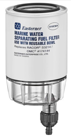 WATER SEPARATING FUEL FILTER WITH BOWL REPLACES RACOR S3214 JPW2684