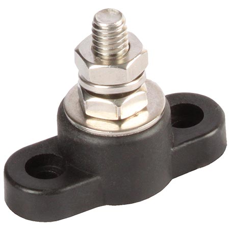 STUD SINGLE TERMINAL 250A (BLACK) ACX3146BL