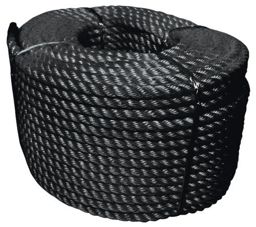 POLYESTER ROPE BLACK - 16MM (PER M)  JPW666