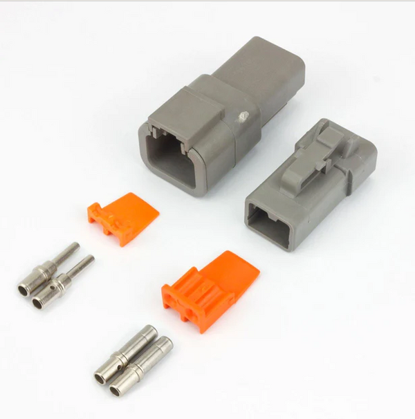 25A DTP CONNECTORS 2 PIN DTP CONNECTOR SET